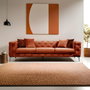 Atelier Del Sofa Como - Sofá de 3 Plazas Naranja